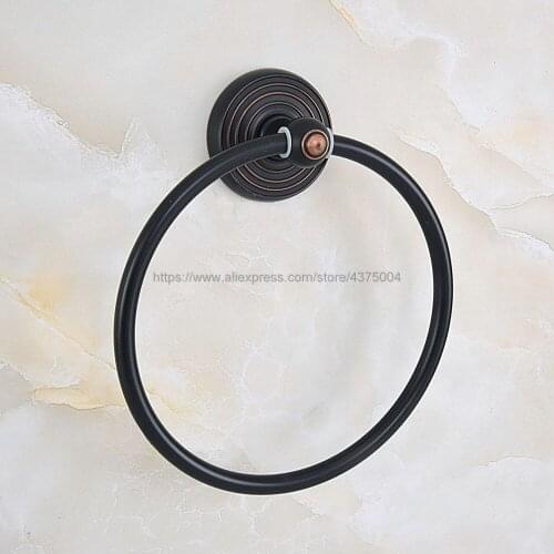 Bathroom Towel ring bathroom hardware accessories towel bar ring rack Oil Rubbed Bronze towel ring holder Nba918