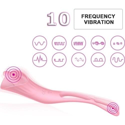 Tongue Licking Vibrator Women Sexy Toys 10 Speed Vibration G Spot Stimulate Clitoris Massager Sex Toys For Female Masturbation