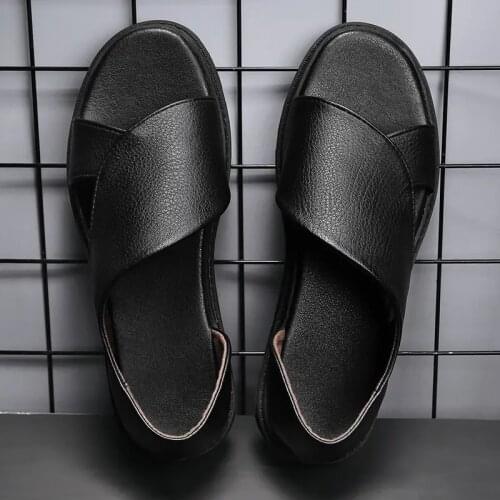 Мужские кожаные сандали MODX China At AliExpress