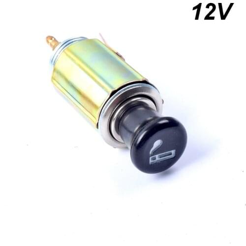 DC 12V Car Auto Cigarette Lighter Replacement Plug & Socket Assembly Set