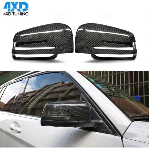 W212 Dry Carbon RearView Mirror Cover Replace For Mercedes W204 W176 W117 W218 A CLA CLS GLK class 2007 2008-2016 2017 2018 2019