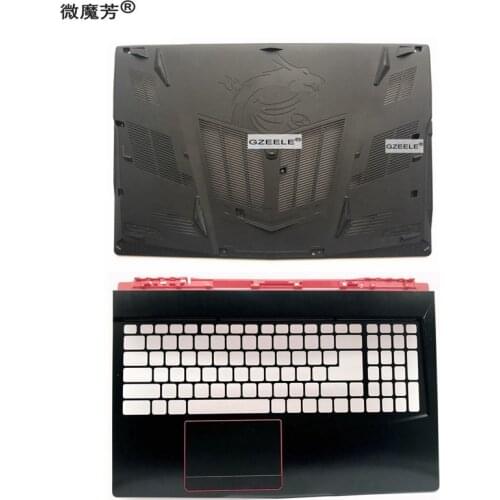 NEW case cover FOR MSI GE63 GE63VR Palmrest COVER/Laptop Bottom Base Case Cover
