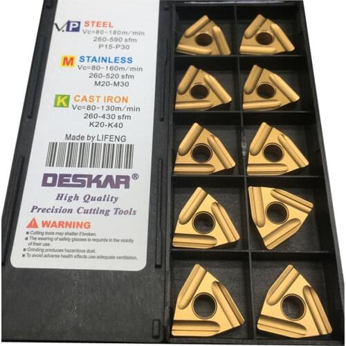 10pcs WNMG080408R S LF9011 Right Hand Roughing Blade Slotted Carbide Inserts CNC