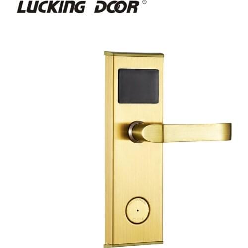 Hotel door access system digital Electric Promotion intelligent Electronic hotel key card door lock Apartment Electronic lock