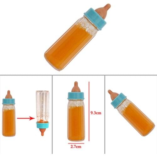 Magic Baby Reborn Dolls Feeding Bottle Toy Milk Bottle Liquid Disappearing Milk Children Gift Toy Accessories Strange Magic Prop