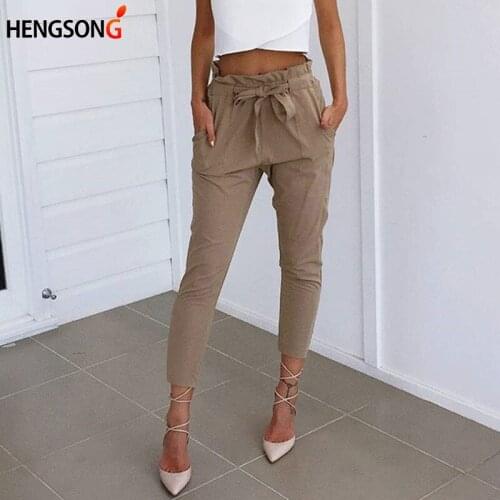 Drawstring Women Yoga Pants Sport Pencil Pants Trousers For Women Female Sportswear Fitness Running Yoga Pants