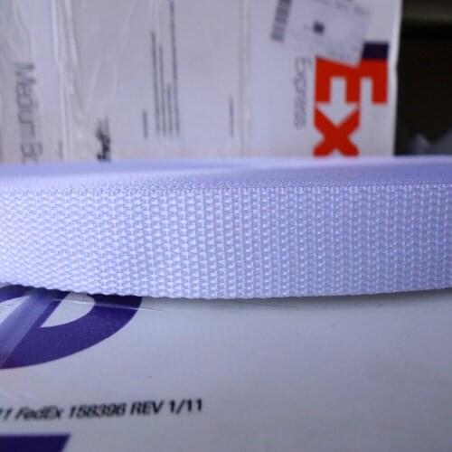 1" 25mm #33 White Color Nylon Polypropylene Bag Straps Webbing 100 Yards