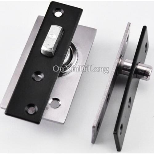 High Quality 10Set Stainless Steel Heavy Duty Hidden Door Hinges 360 Degree Rotating Door Pivot Hinges Rotary Furniture Hardware