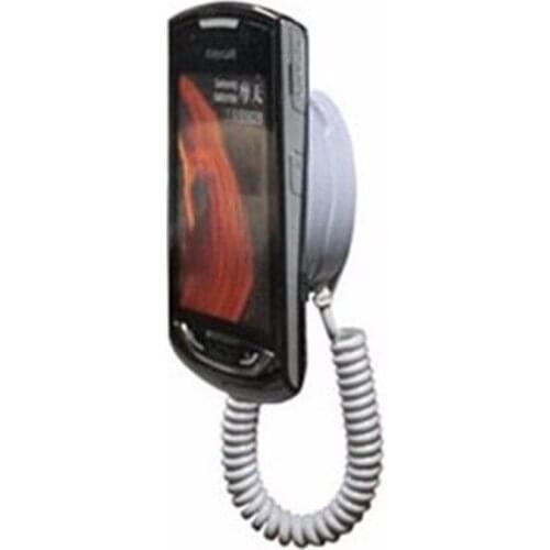 100 Pieces/Lot) White Color Flexible Pull Box Spring Cable Store Dummy Mobile Phone Anti Theft Holder