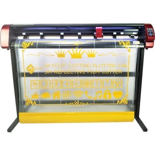 2022 V48 48inch 24inch 60inch Camera Positioning Auto Contour Cutting Fast Speed High Precision Vinyl Cutter Plotter
