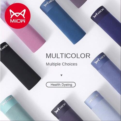 MiiOW Mens Underwear Mens Cotton Plant Antibacterial Seamless Breathable Shorts Head Mens Boxer Briefs Sexy