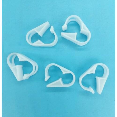 50PCS Eco solvent printer CISS system plastic tube clamp seat tube clip for Allwin Human Xuli Zhongye Mutoh Roland ink tube clip