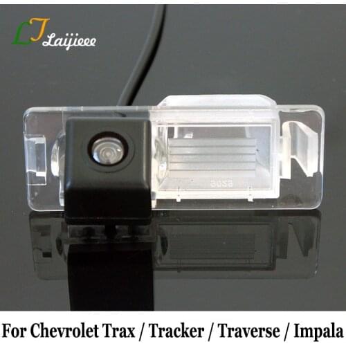 Car Rearview Camera For Chevrolet Trax Tracker Impala Traverse Corvette / RCA HD Waterproof Auto Reverse Parking Camera Sets
