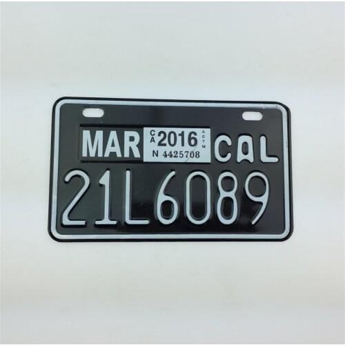 STARPAD Motorcycle electric personality vehicle license plate aluminum license plate general type accessories
