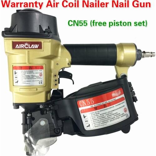 CN55 (free piston) Air Nail Rolling Gun Pneumatic Siding Coil Nailer Nail Gun Air Roll Nail Gun For Wood Pallet Packaging Box