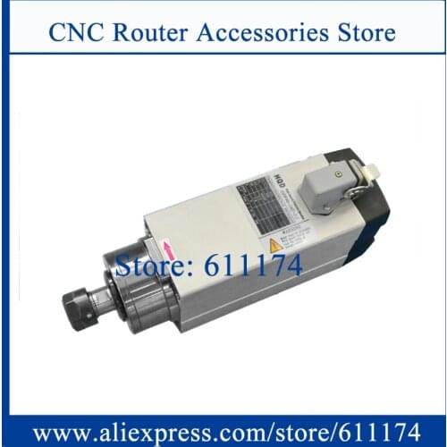 HQD GDF46-18Z-2.2 wood Spindle motor 2.2KW 18000rpm Air Cooled Spindle Motor ER20 AC220V cnc milling and engraving spindle motor