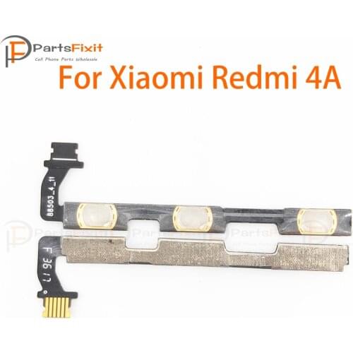 Switch On Off Button Key Flex For Xiaomi Redmi 4A Volume Side Buttons Power Flex FPC Cable Replacement Parts