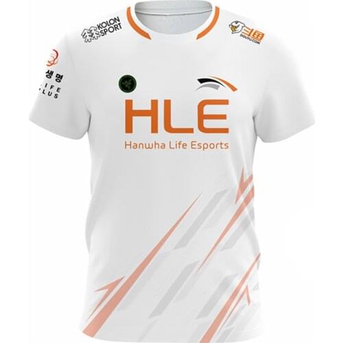 2021 LCK HLE Jersey Customized Name Chovy Deft Man Woman Fan T-Shirts Custom ID Tee Shirt Homme Men Clothing