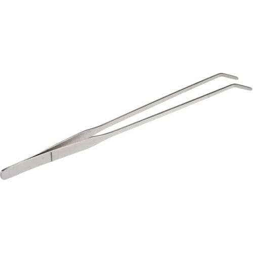 KSOL New Style 28cm tweezers Long Curve Tweezer Stainless Steel Aquarium in Bassin
