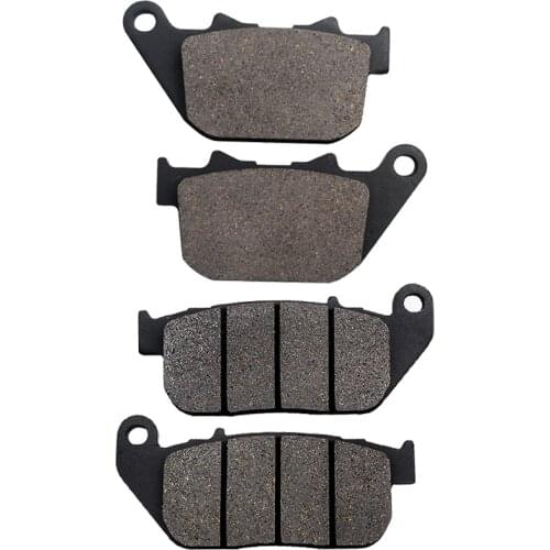 Motorcycle Front and Rear Brake Pads For Harley Davidson XL 50 Sporster 07 XL 883 Standard Custom 04-14 XL 1200 Nightster 04-14
