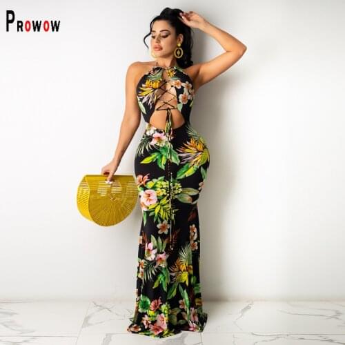 Prowow Plus Size Summer Dresses