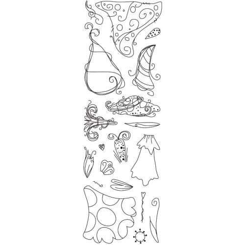 Flowers Transparent Clear Silicone Stamp/Seal for DIY scrapbooking/photo album Decorative clear stamp ST0323