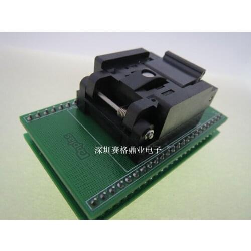 Clamshell 100%New&Original QFN-24BT-0.5-01 QFN24 spacing 0.5mm ENPLAS IC Burning seat Adapter Test Socket test bench