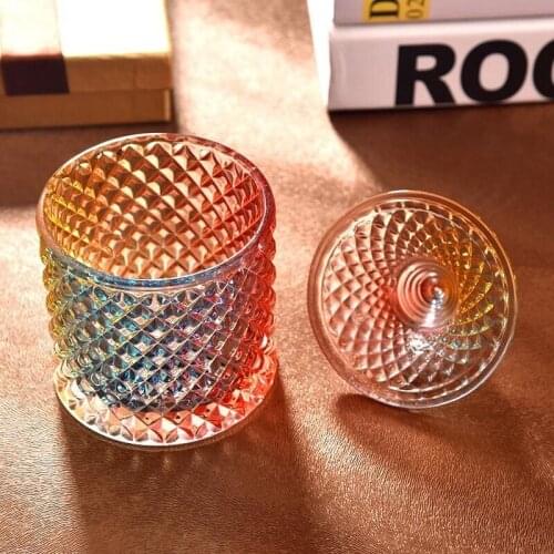 Glass Candy Storage Bottles Spices Storage Boxs Sugar Bowl With Lids Storage Jewelry Boxs Fruit Container Storage Organizer