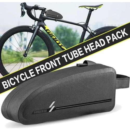 Bicycle Saddle Bags Cycling Top Front Tube Head Pack Road Beam Bag MTB Road Frame Waterproof Tools Bike Accessories bicicleta