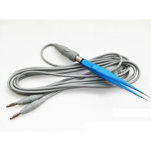 High voltage bipolar coagulation tweezers, high frequency coagulator, electrocautery electrode accessories