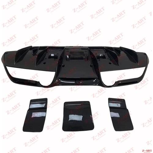 Z-ART F8 carbon fiber rear diffuser for F8 carbon fiber rear lip for F8 spider carbon fiber rear chin rear low spoiler