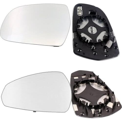 Wide View Rear View Mirror Heated Side Wing Mirror Glass with Heater for AUDI A3
