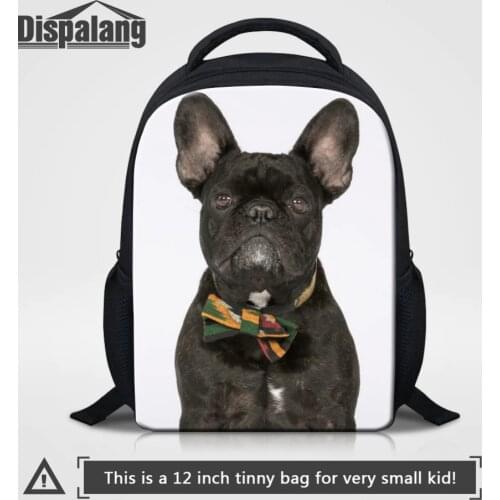 Dispalang Small 3D Animal Dog Printing Backpack Children School Bags Kids Casual Mini Rucksack Cute Kindergarten School Book Bag
