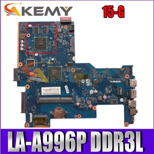 For HP Pavillion TPN-C113 15-G LA-A996P 765111-501 AM6410 216-0841036 DDR3L Notebook motherboard Mainboard full test 100% work