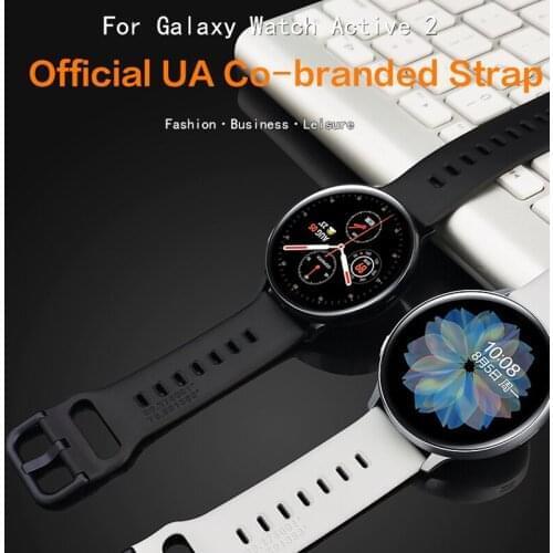 For Samsung Official silicone wristband For Samsung Under Armour Co-branded silicone strap For aactive 1/2 20mm