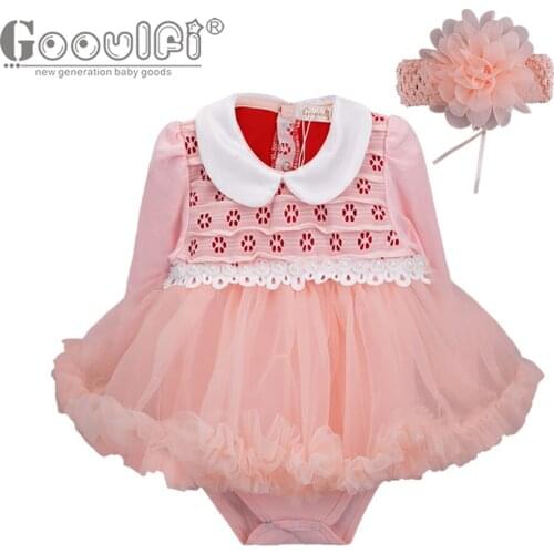 Боди с длинным рукавом для малышек GOOULFI China At AliExpress