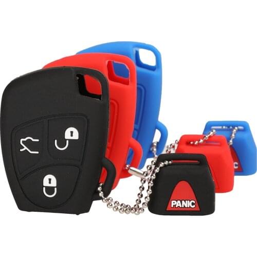 Kutery 10pcs 4 Buttons Remote Car Key Case Silicone Protect Shell For Mercedes Benz B C E ML S CLK CL Car Accessories