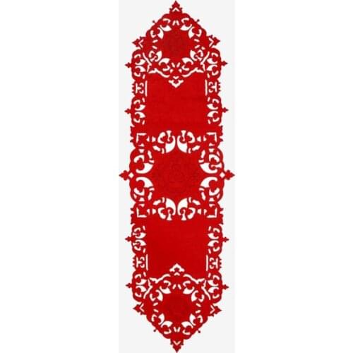 Cloveart Velvet Runner Red