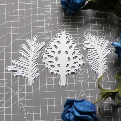 Tree Leaves Branches Metal Steel Frames Cutting Dies DIY Cutting Dies Photo Album Scrapbook Cards Embossing Paper