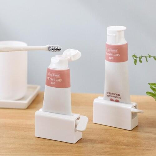 Bathroom Accessories Toothpaste Device Multifunctional Dispenser Facial Cleanser Squeezer Clips Manual Lazy Tube Squeezer Press