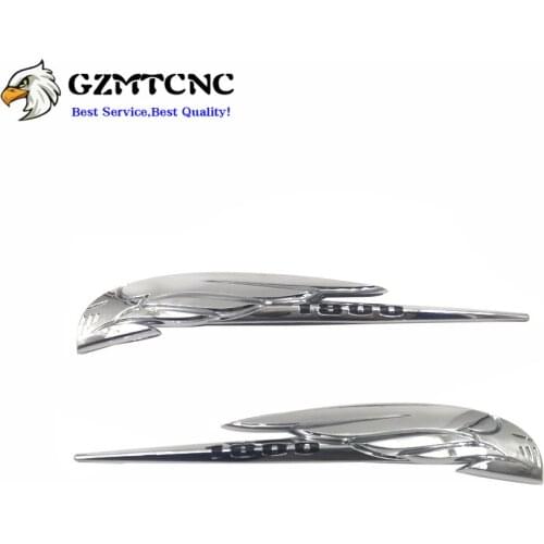Motorcycle For VTX1800 1800C 1800R 1800S GL1800 Chrome ABS Fuel Gas Tank Emblem Badge Decoration 3D Decals Stickers