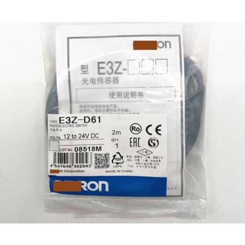 New high-quality photoelectric switch E3ZG-R61 E3ZG-R81 E3ZG-T61 E3ZG-T81 sensor