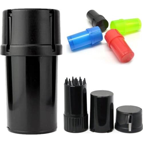 12Pcs Herb Crusher Tobacco Grinder With Storage Box 40mm Diameter Smoking Grinders Cigarette Accessories Smoke Tool amoladora