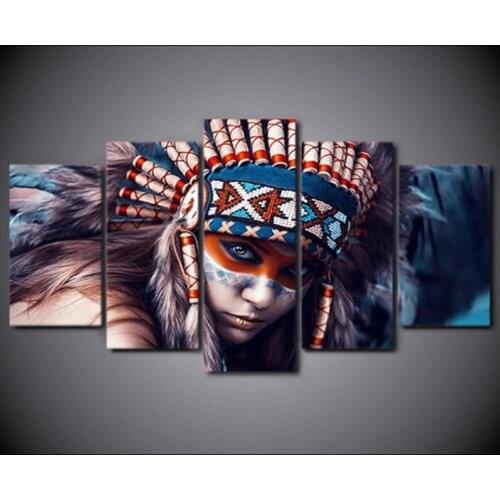 5PCS diamond embroidery Portraits of people diamond painting Cross Stitch full Square/Round drill Rhinestone Wedding decoration