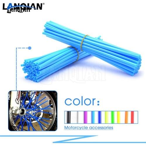 72pcs Universal Motorcycle Wheel spoke skins For 200 390 690 1290 SUPER ADVENTURE S T