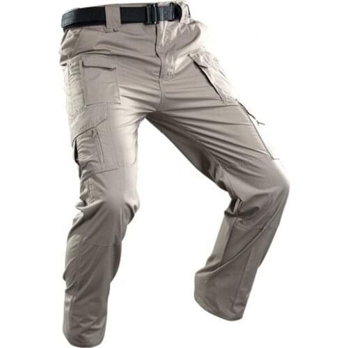 IX9 Tactical Outdoor Army Cargo Pants Fashion Work Casual Wearing Camping Hiking Fishing Swat Police Navy Marine Cycling Trouser