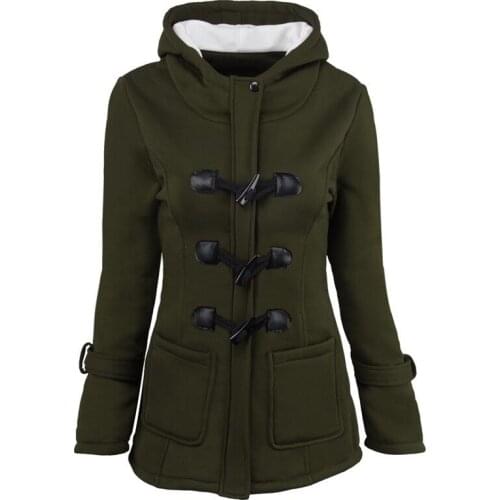 CFYH Womens Black Coats