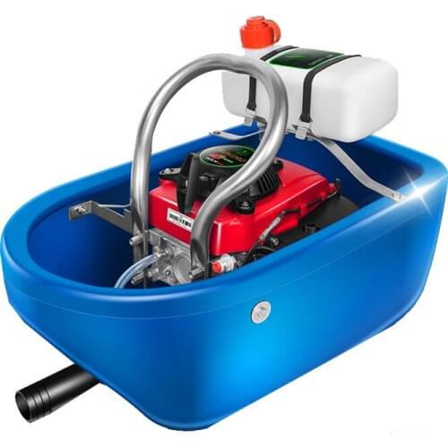 Four-Stroke Gasoline High Power Agricultural Suction Pump Sprinkler Efficient Great Motivation Small Float Irrigate Digging Tool