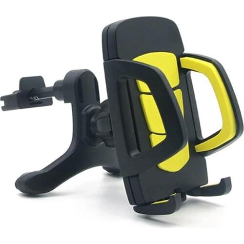 2021 Car Air Vent Mount Plastic Clip Mobile Phone GPS Holder Bracket Accessories Mount Phone Holder Dashboard Suction Cup Stand