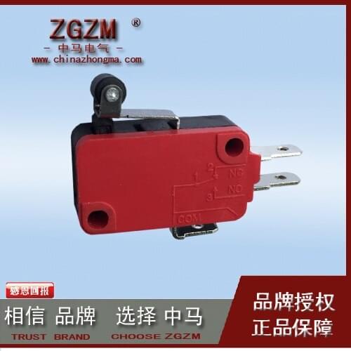 HWEXPRESS 50PCS Switch ZW3-3 Copper Point 5A RV-165-1C25 Short Handle Bring Wheel